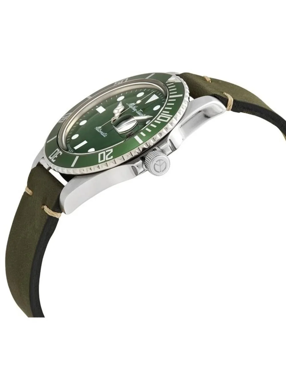 NWT Mathey-Tissot Mathey Vintage Automatic Green Dial Men's Watch